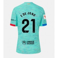 Koszulka piłkarska Barcelona Frenkie de Jong #21 Strój Trzeci 2023-24 tanio Krótki Rękaw